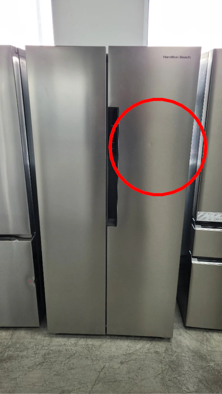 HBF-1558 - REFRIGERATORS - Hamilton Beach - Side by side - Stainless Steel - Open Box - Image 3