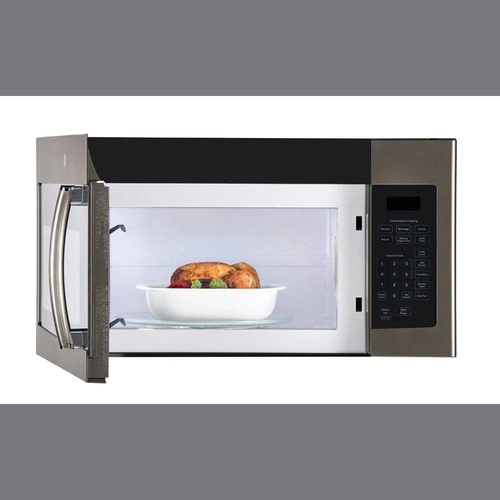JVM1635SLJC - MICROWAVES OVENS - GE - Over-The-Range - Slate Grey - Open Box - Image 2