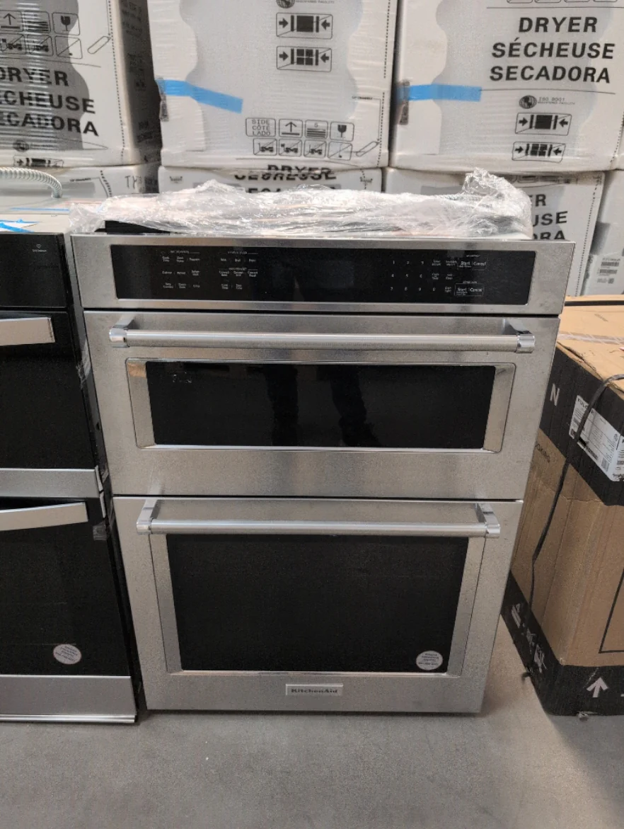 KOCE500ESS - WALL OVENS - KitchenAid - Combination Oven - Stainless Steel - Open Box - Image 2