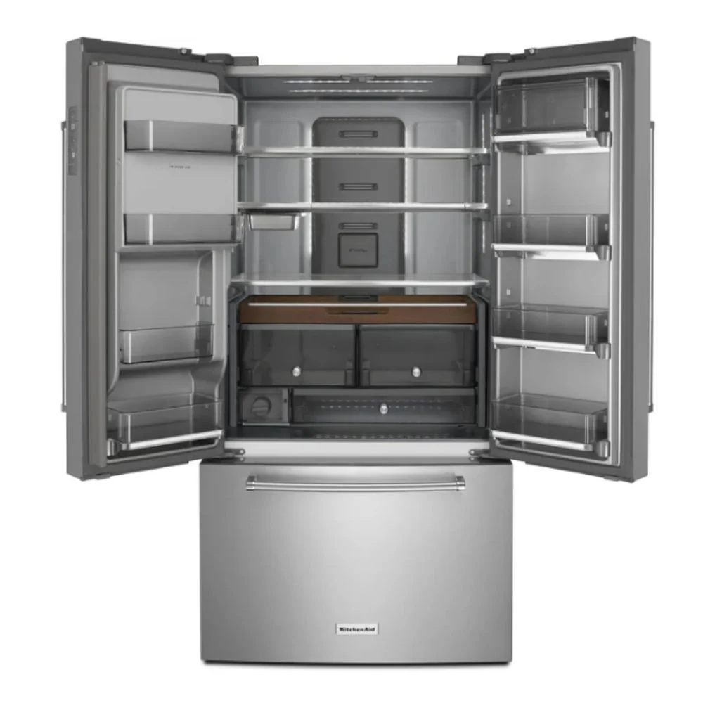 KRFC704FPS - REFRIGERATORS - kitchenAid - French 3-Door - Stainless Steel - Open Box - Image 3