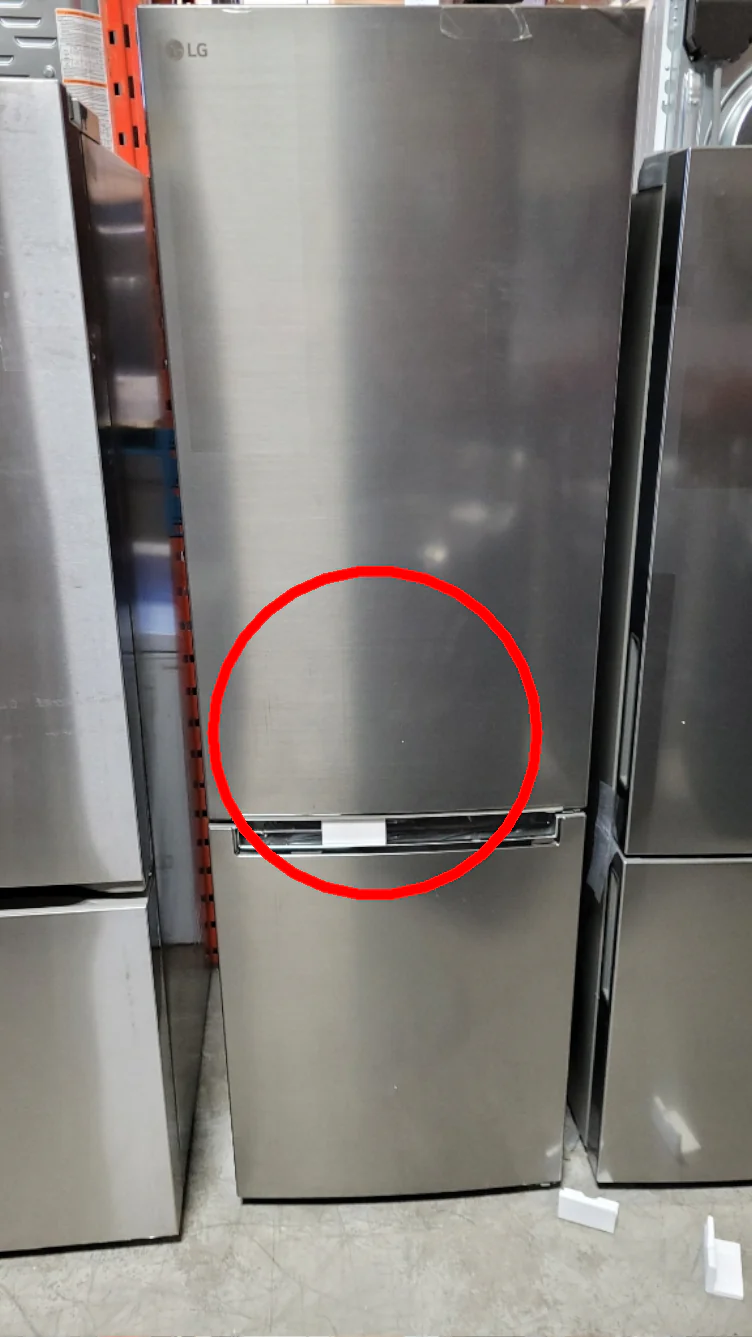 LBNC12231V - REFRIGERATORS - LG - Bottom Freezer - Silver - Open Box - Image 2