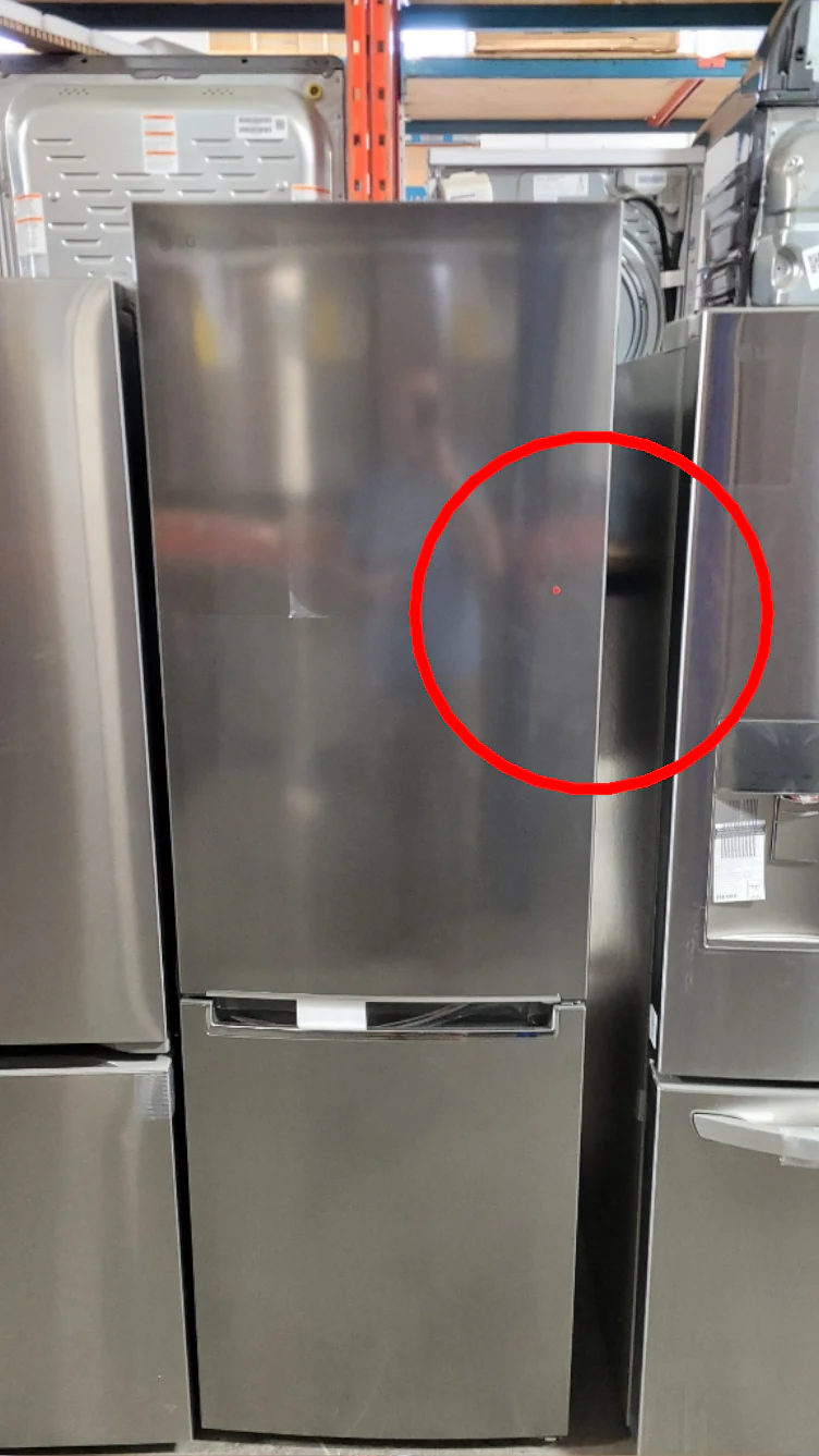LBNC12231V - REFRIGERATORS - LG - Bottom Freezer - Silver - Open Box - Image 2