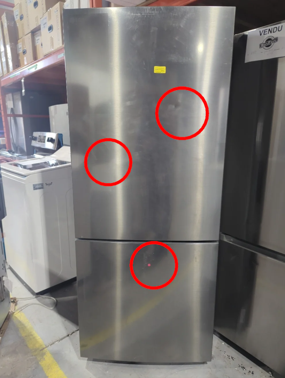LBNC15251V - REFRIGERATORS - LG - Bottom Freezer - Platinum - Open Box - Image 2