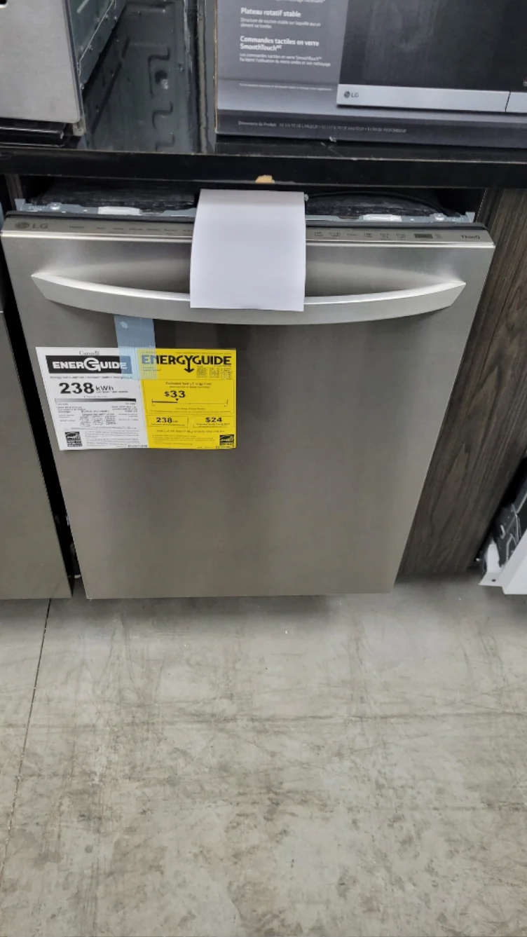 LDTS5552S - DISHWASHERS - LG - Top Controls - Stainless Steel - Open Box - Image 2
