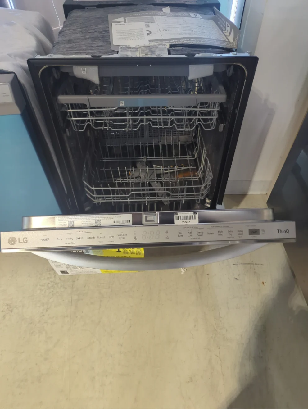 LDTS5552S - DISHWASHERS - LG - Top Controls - Stainless Steel - Open Box - Image 3