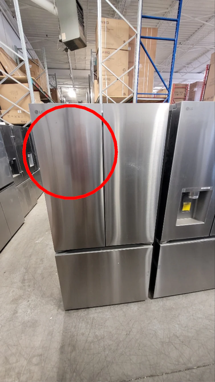 LF21C6200S - REFRIGERATORS - LG - French 3-Door - Stainless Steel - Open Box - Image 2