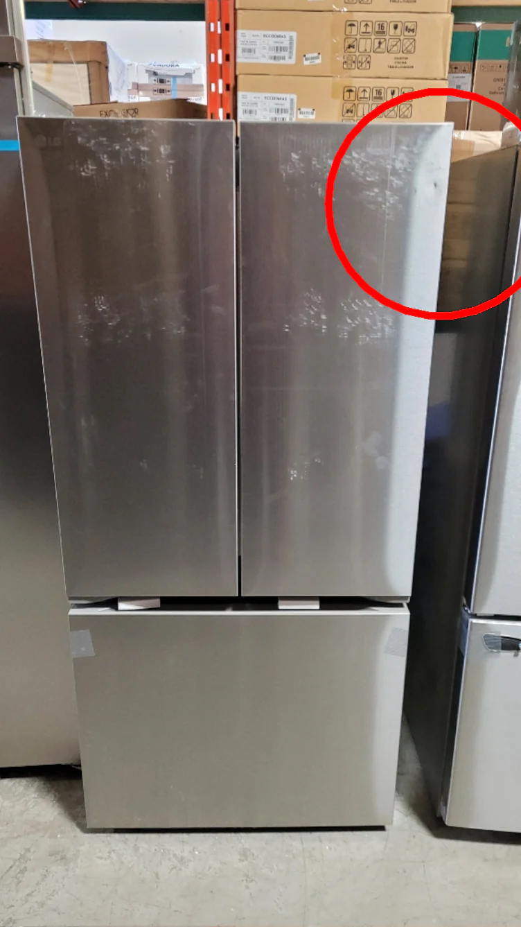 LF21C6200S - REFRIGERATORS - LG - French 3-Door - Stainless Steel - Open Box - Image 3