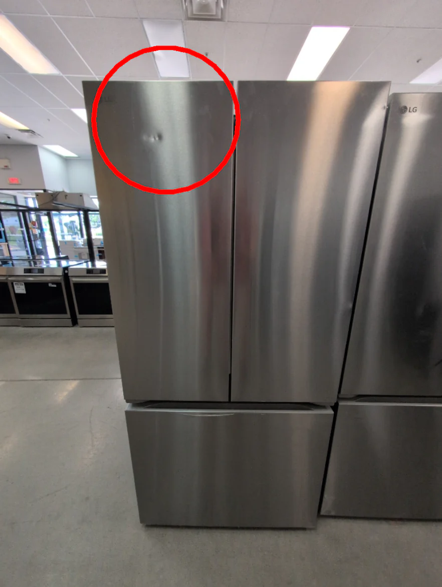 LF21C6200S - REFRIGERATORS - LG - French 3-Door - Stainless Steel - Open Box - Image 3