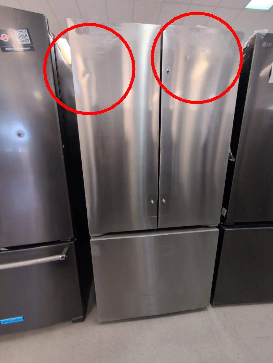 LF21G6200S - REFRIGERATORS - LG - French 3-Door - Stainless Steel - Open Box - Image 5