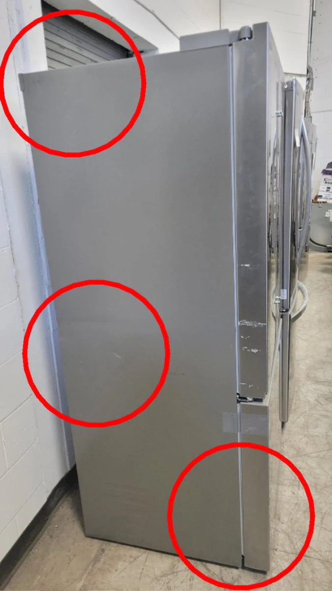 LF21G6200S - REFRIGERATORS - LG - French 3-Door - Stainless Steel - Open Box - Image 4