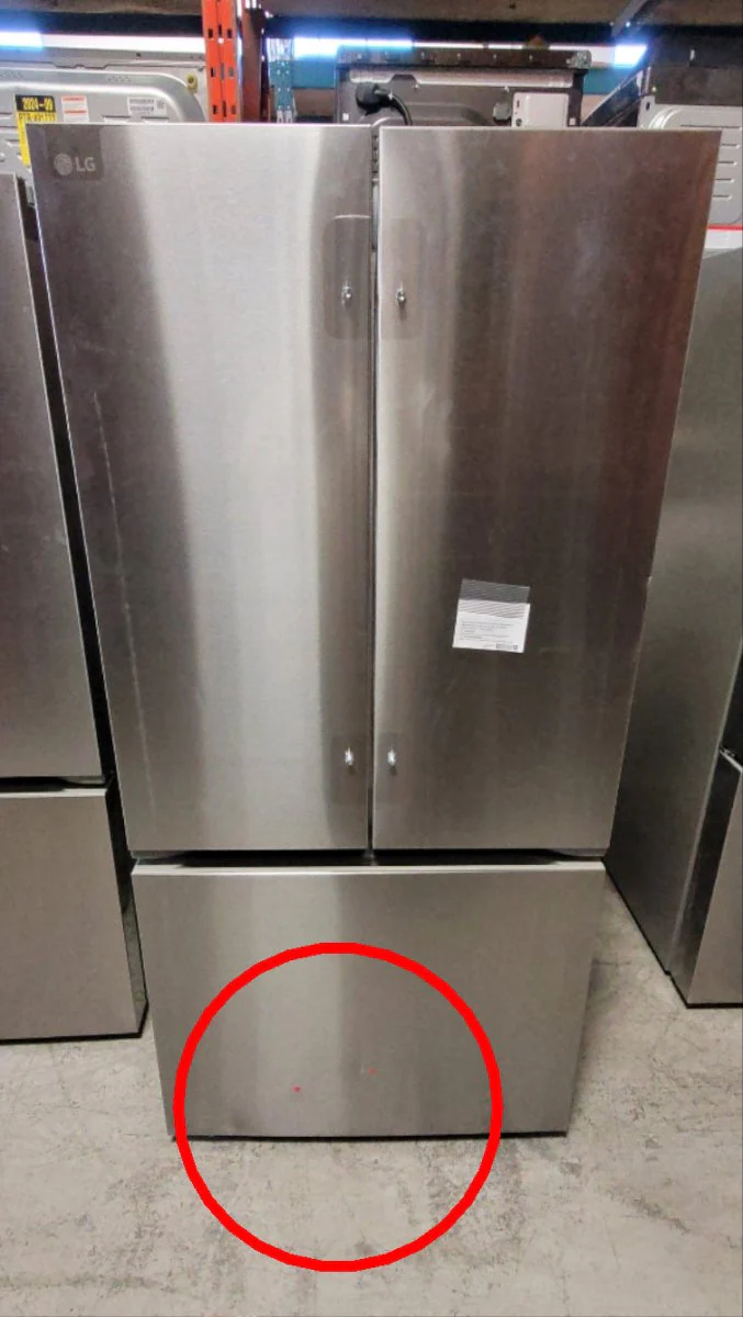 LF21G6200S - REFRIGERATORS - LG - French 3-Door - Stainless Steel - Open Box - Image 2
