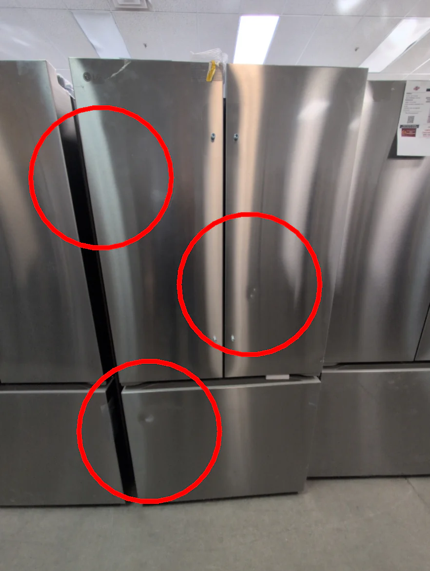 LF21G6201S - REFRIGERATORS - LG - French 3-Door - Stainless Steel - Open Box - Image 5