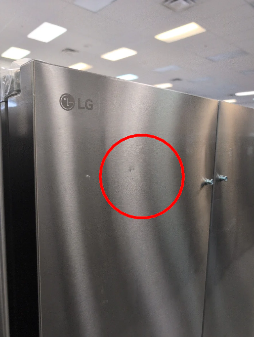 LF21G6201S - REFRIGERATORS - LG - French 3-Door - Stainless Steel - Open Box - Image 4