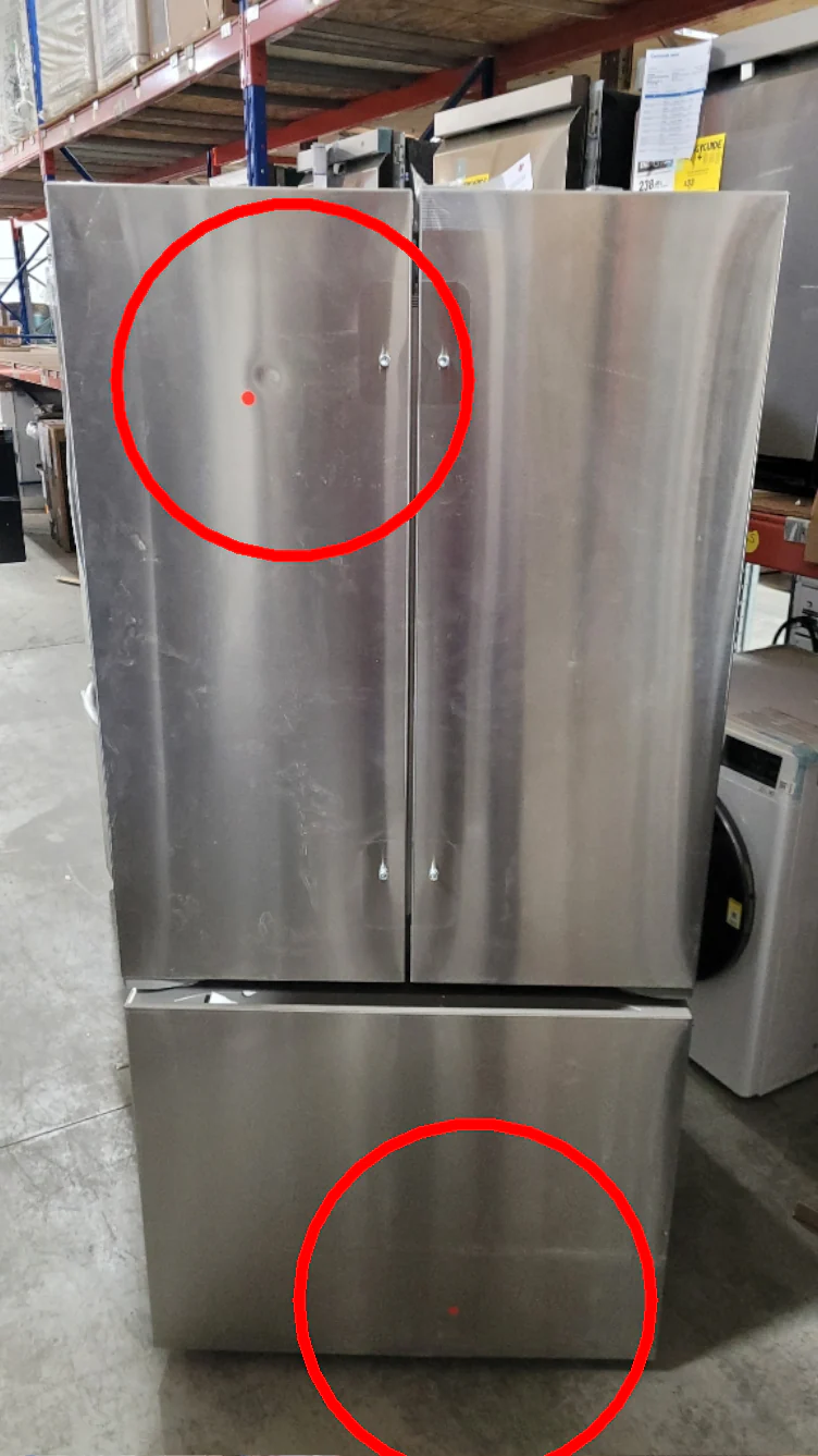 LF21G6201S - REFRIGERATORS - LG - French 3-Door - Stainless Steel - Open Box - Image 3