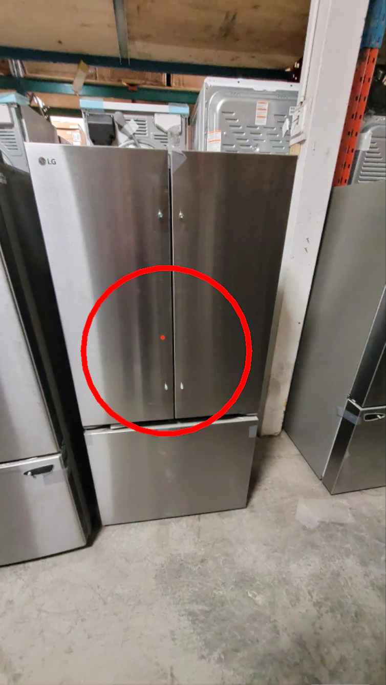 LF21G6201S - REFRIGERATORS - LG - French 3-Door - Stainless Steel - Open Box - Image 3