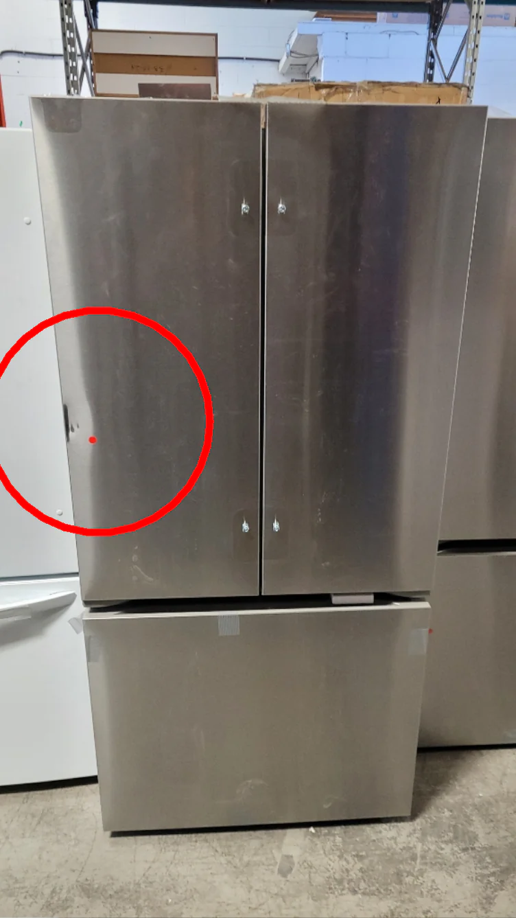 LF21G6201S - REFRIGERATORS - LG - French 3-Door - Stainless Steel - Open Box - Image 3