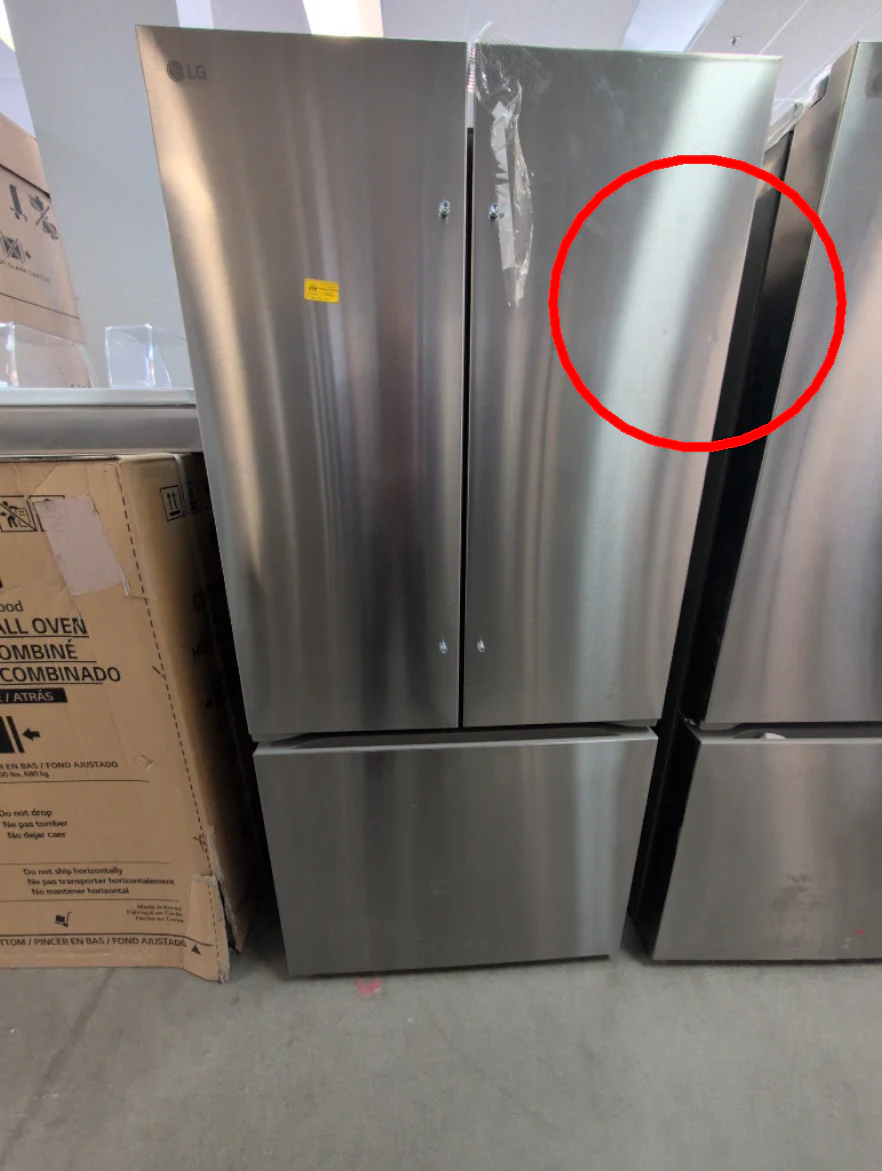 LF21G6201S - REFRIGERATORS - LG - French 3-Door - Stainless Steel - Open Box - Image 3