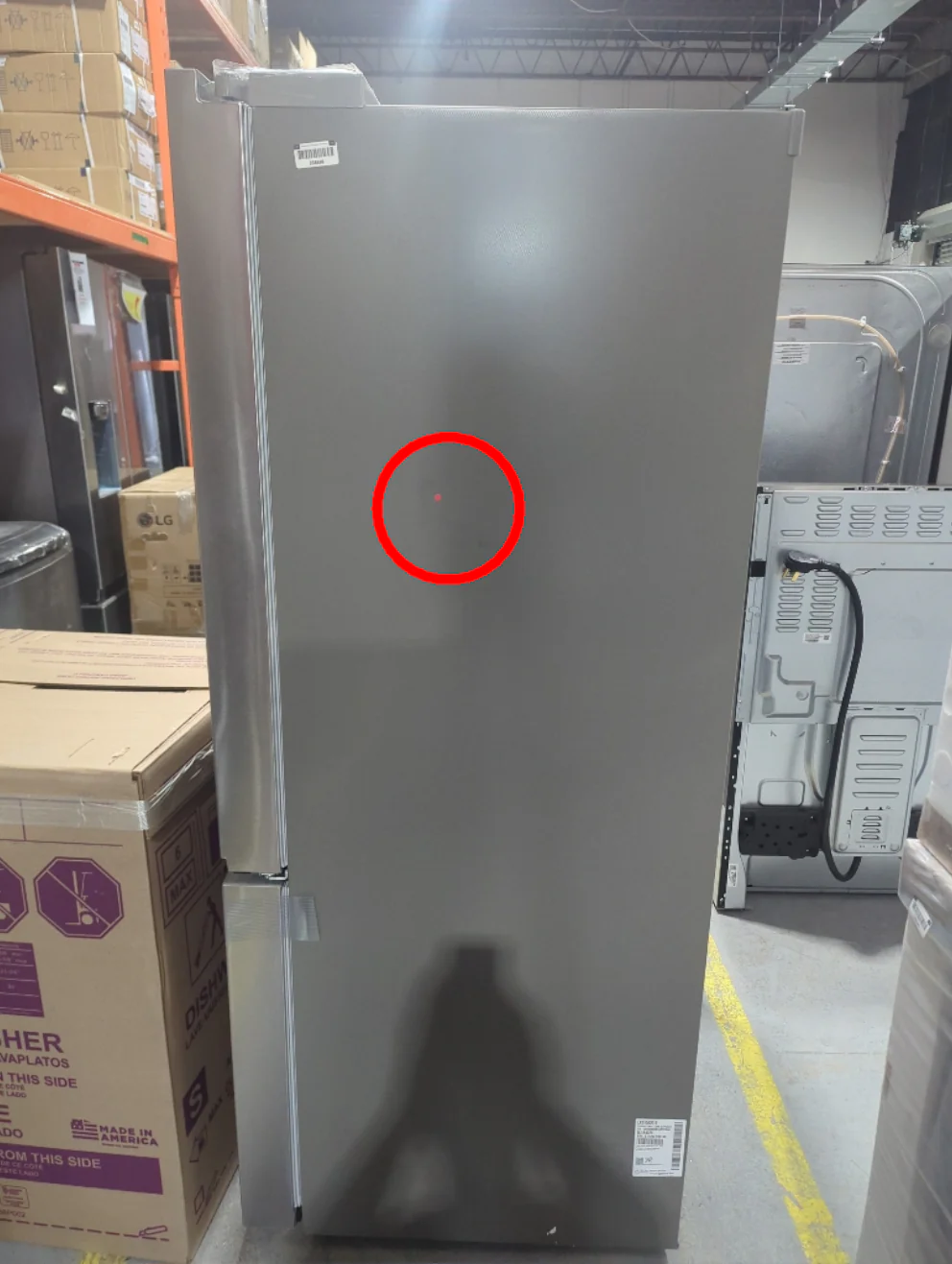 LF21G6201S - REFRIGERATORS - LG - French 3-Door - Stainless Steel - Open Box - Image 4