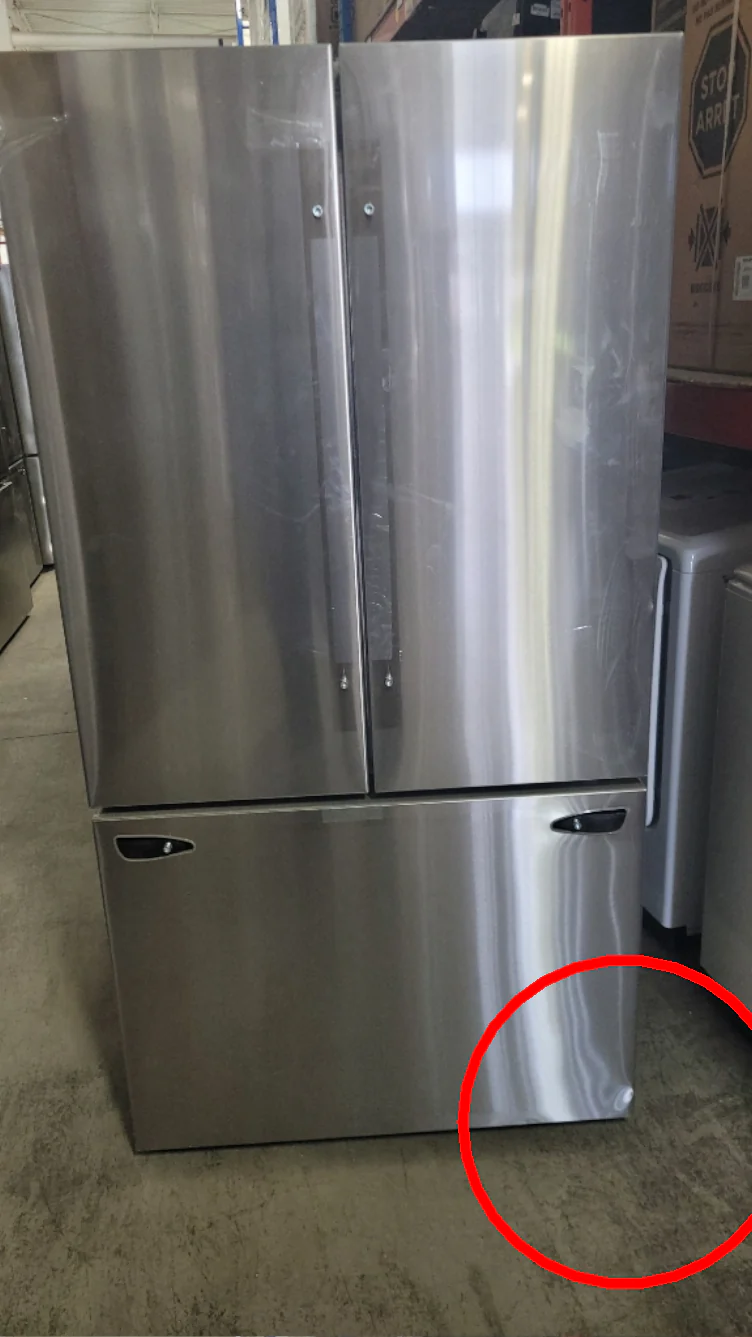 LF21G6201S - REFRIGERATORS - LG - French 3-Door - Stainless Steel - Open Box - Image 2