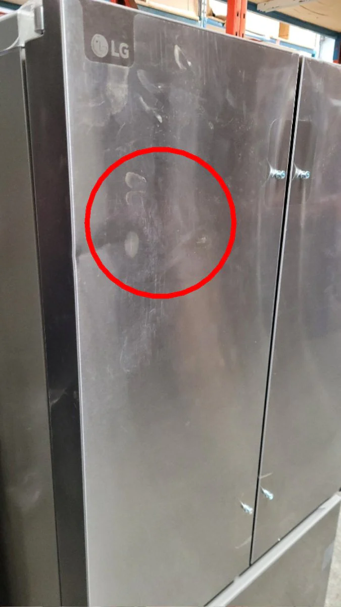 LF21G6201S - REFRIGERATORS - LG - French 3-Door - Stainless Steel - Open Box - Image 4