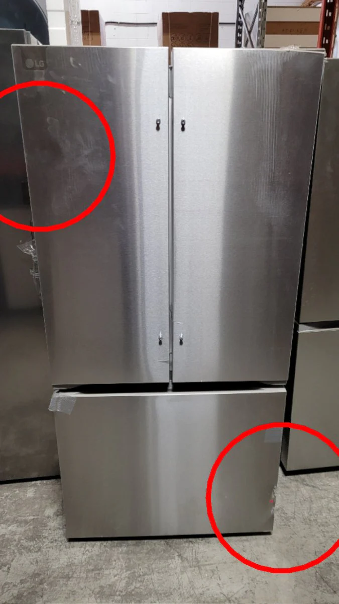 LF21G6201S - REFRIGERATORS - LG - French 3-Door - Stainless Steel - Open Box - Image 6