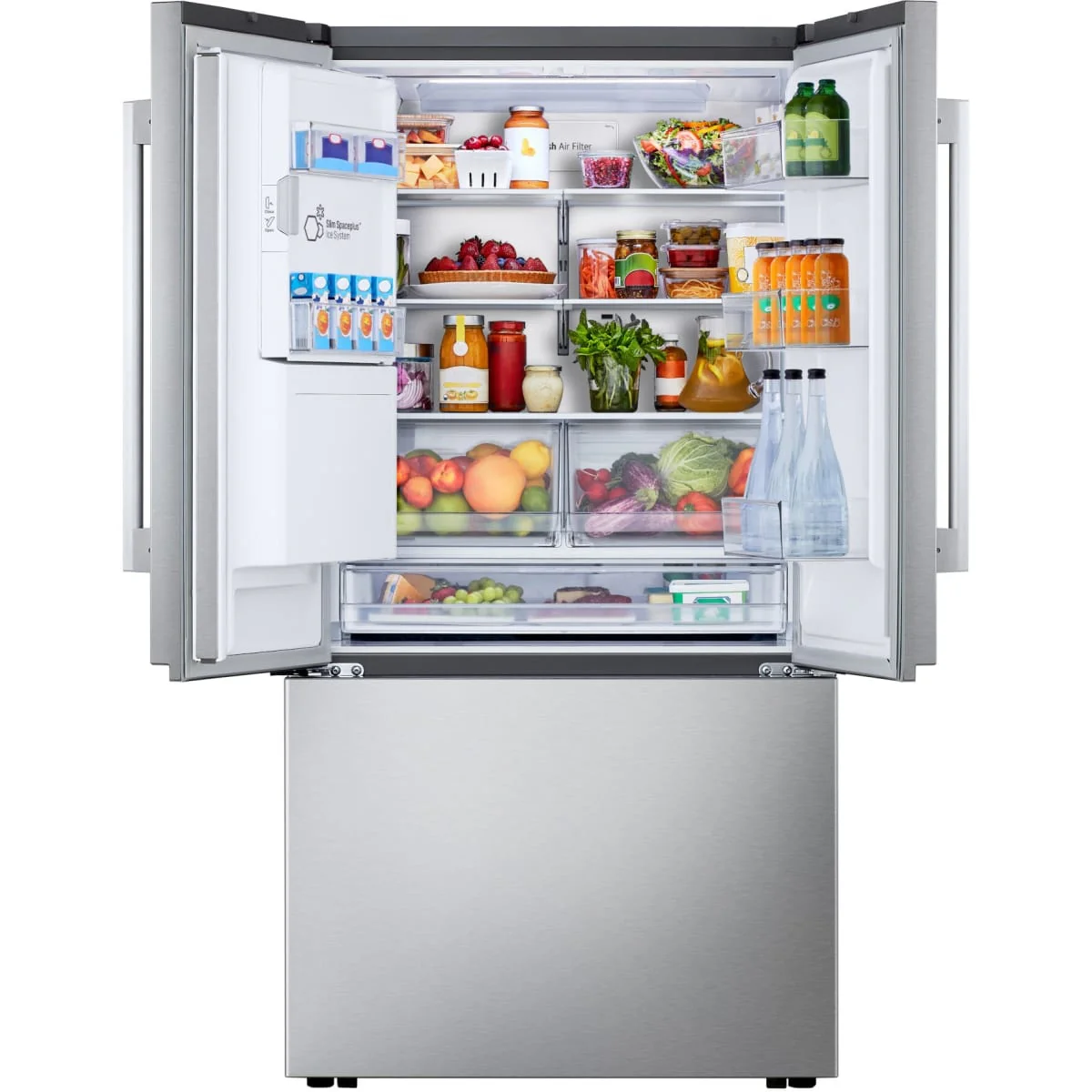 LF24Z6330S - REFRIGERATORS - LG - French 3-Door - Stainless Steel - Open Box - Image 3