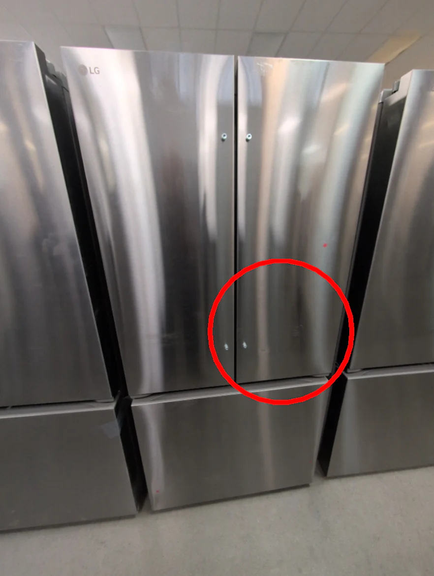 LF25H6200S - REFRIGERATORS - LG - French 3-Door - Stainless Steel - Open Box - Image 4