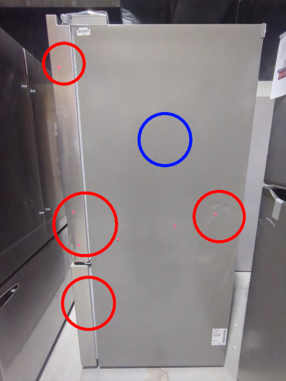 LF25H6200S - REFRIGERATORS - LG - French 3-Door - Stainless Steel - Open Box - Image 4