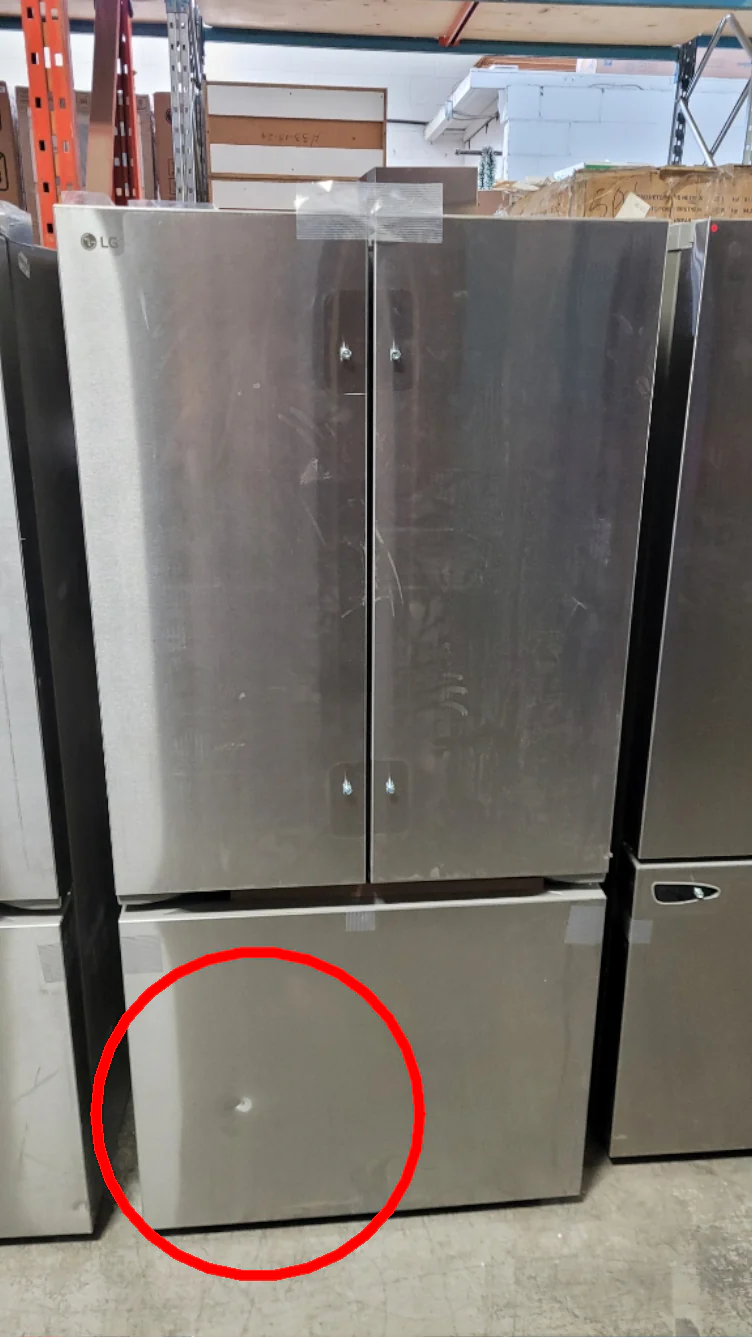 LF25H6200S - REFRIGERATORS - LG - French 3-Door - Stainless Steel - Open Box - Image 3