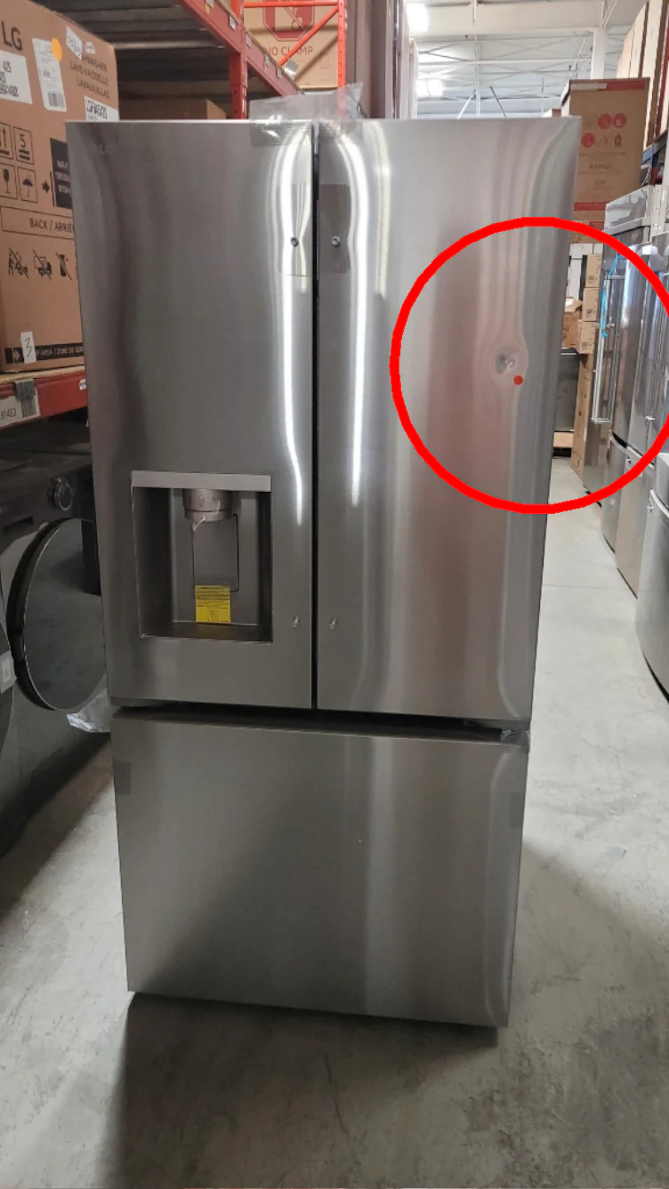 LF25H6330S - REFRIGERATORS - LG - French 3-Door - Stainless Steel - Open Box - Image 4