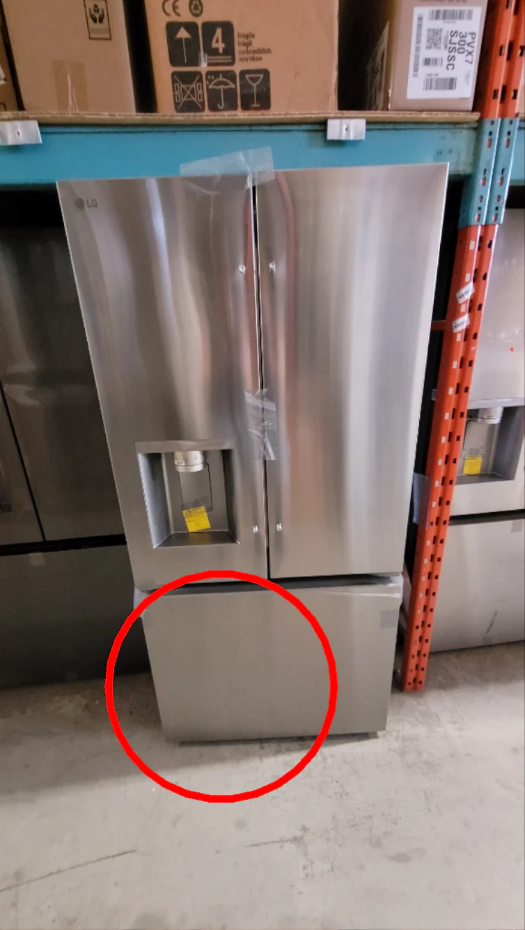 LF25H6330S - REFRIGERATORS - LG - French 3-Door - Stainless Steel - Open Box - Image 3