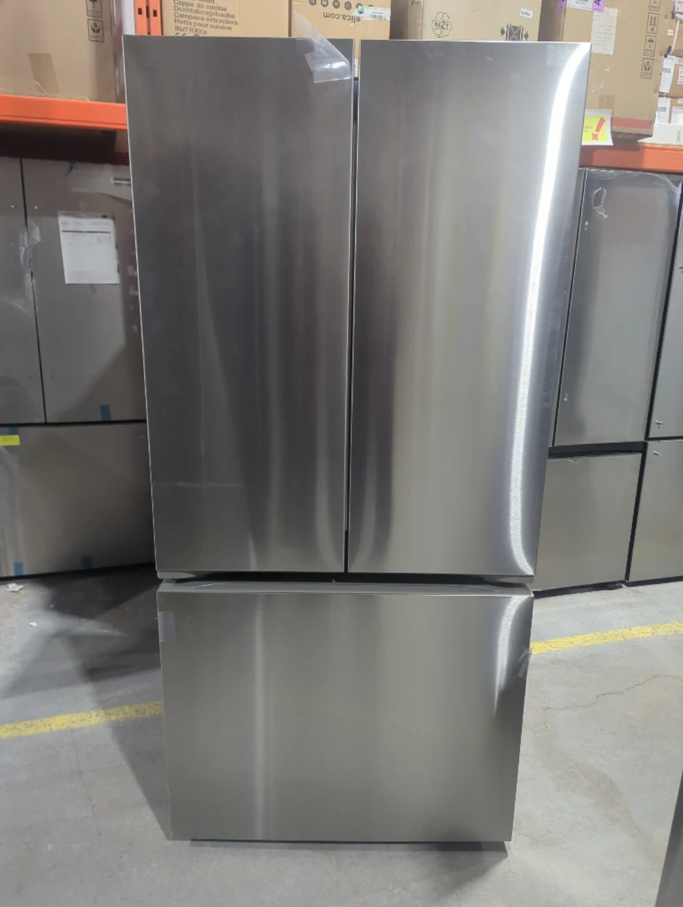 LF25S6000S - REFRIGERATORS - LG - French 3-Door - Stainless Steel - Open Box - Image 2