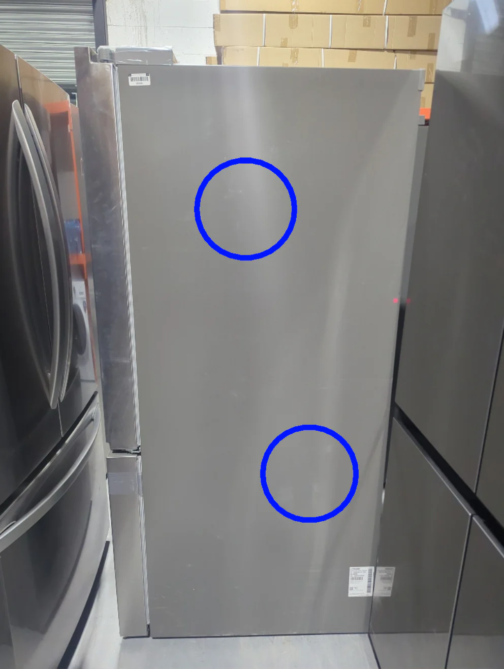 LF25S6200S - REFRIGERATORS - LG - French 3-Door - Stainless Steel - Open Box - Image 3