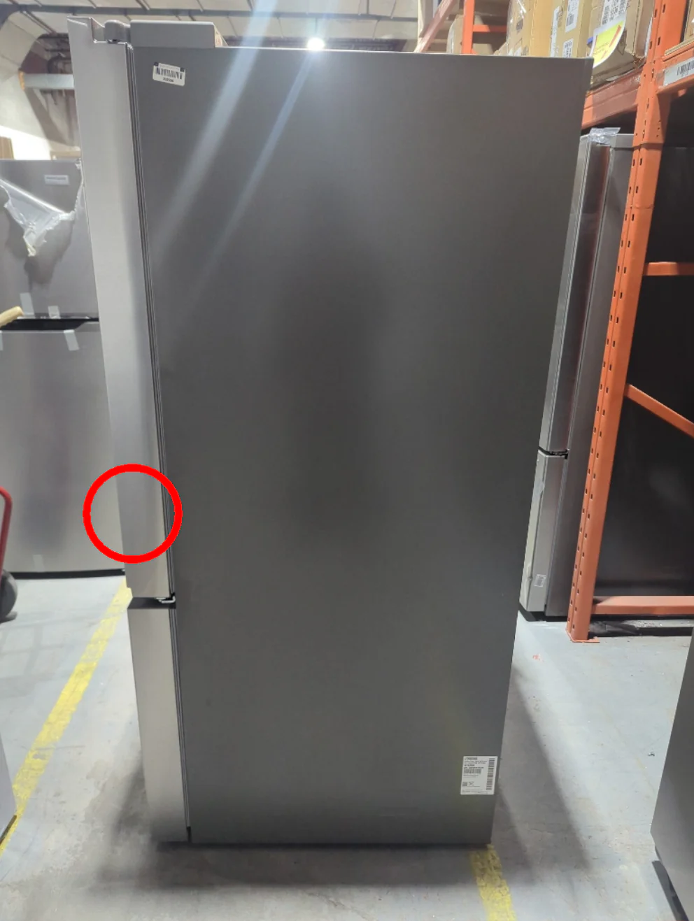LF25S6200S - REFRIGERATORS - LG - French 3-Door - Stainless Steel - Open Box - Image 4