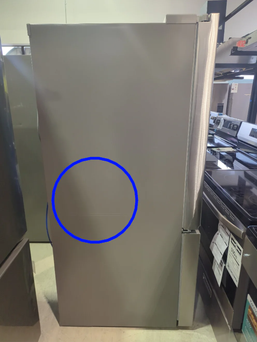LF25S6200S - REFRIGERATORS - LG - French 3-Door - Stainless Steel - Open Box - Image 4