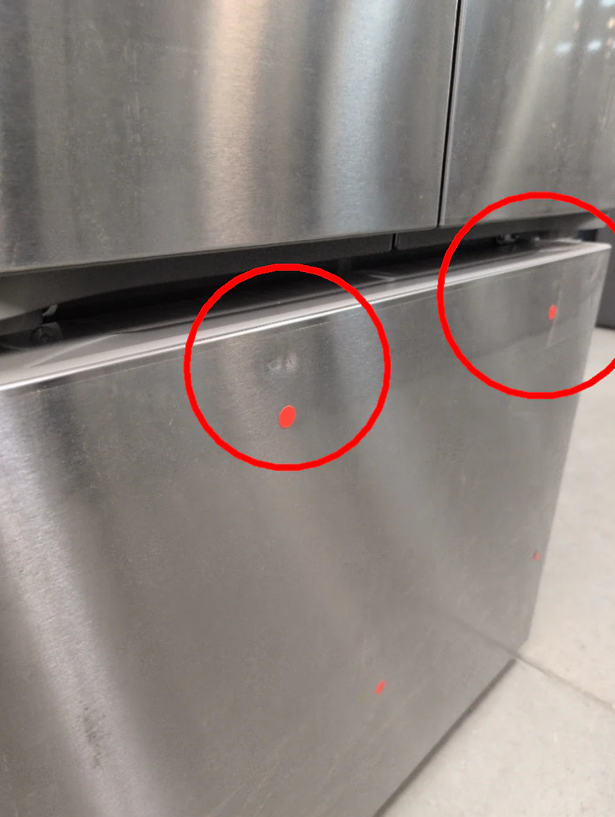 LF25S6200S - REFRIGERATORS - LG - French 3-Door - Stainless Steel - Open Box - Image 3