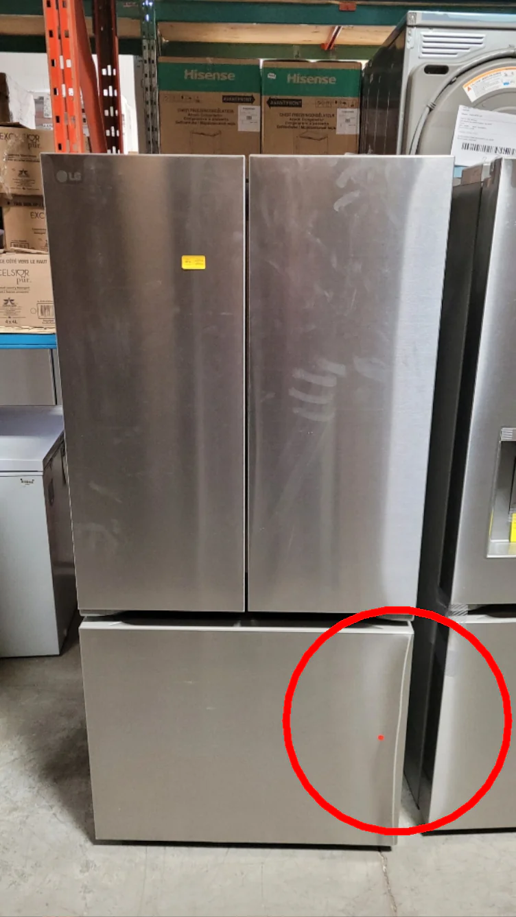 LF25S6200S - REFRIGERATORS - LG - French 3-Door - Stainless Steel - Open Box - Image 3