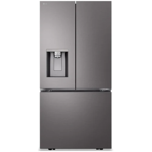LF25S6330D - REFRIGERATORS - LG - French 3-Door - Black Stainless - Open Box