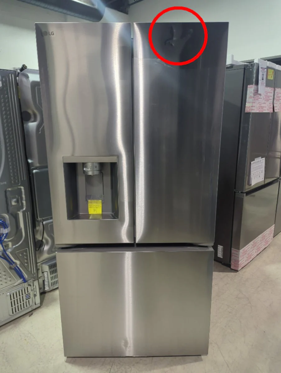 LF25S6330S - REFRIGERATORS - LG - French 3-Door - Stainless Steel - Open Box - Image 2