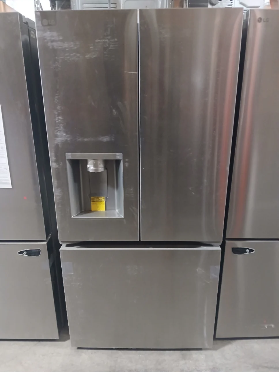 LF25S6330S - REFRIGERATORS - LG - French 3-Door - Stainless Steel - Open Box - Image 2