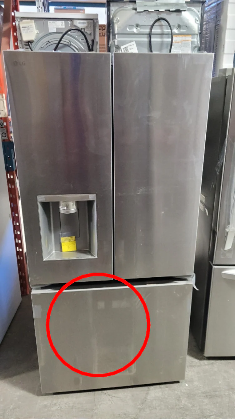 LF25S6330S - REFRIGERATORS - LG - French 3-Door - Stainless Steel - Open Box - Image 2