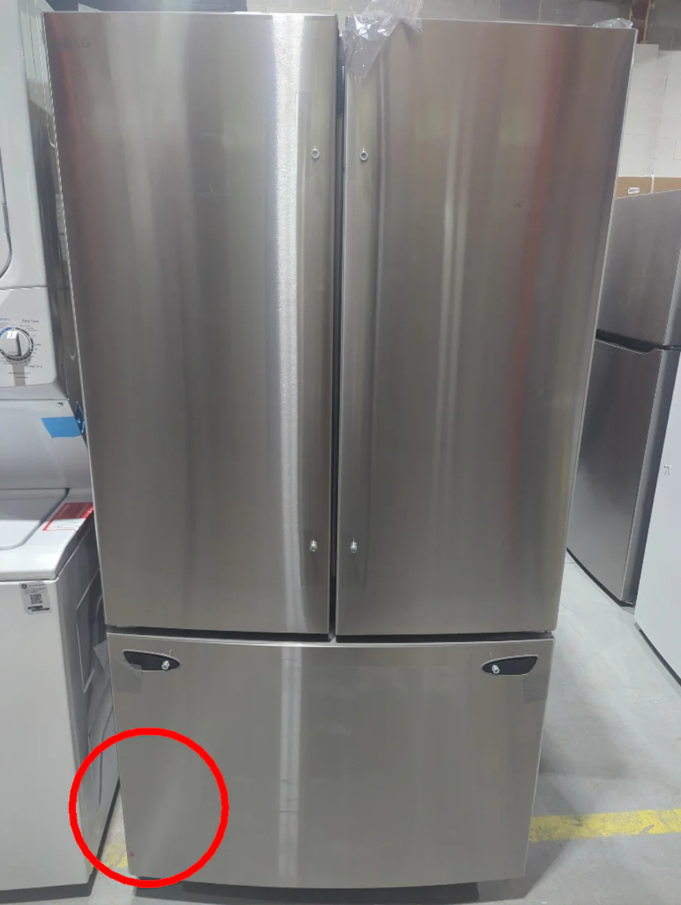 LF29T6000S - REFRIGERATORS - LG - French 3-Door - Stainless Steel - Open Box - Image 2