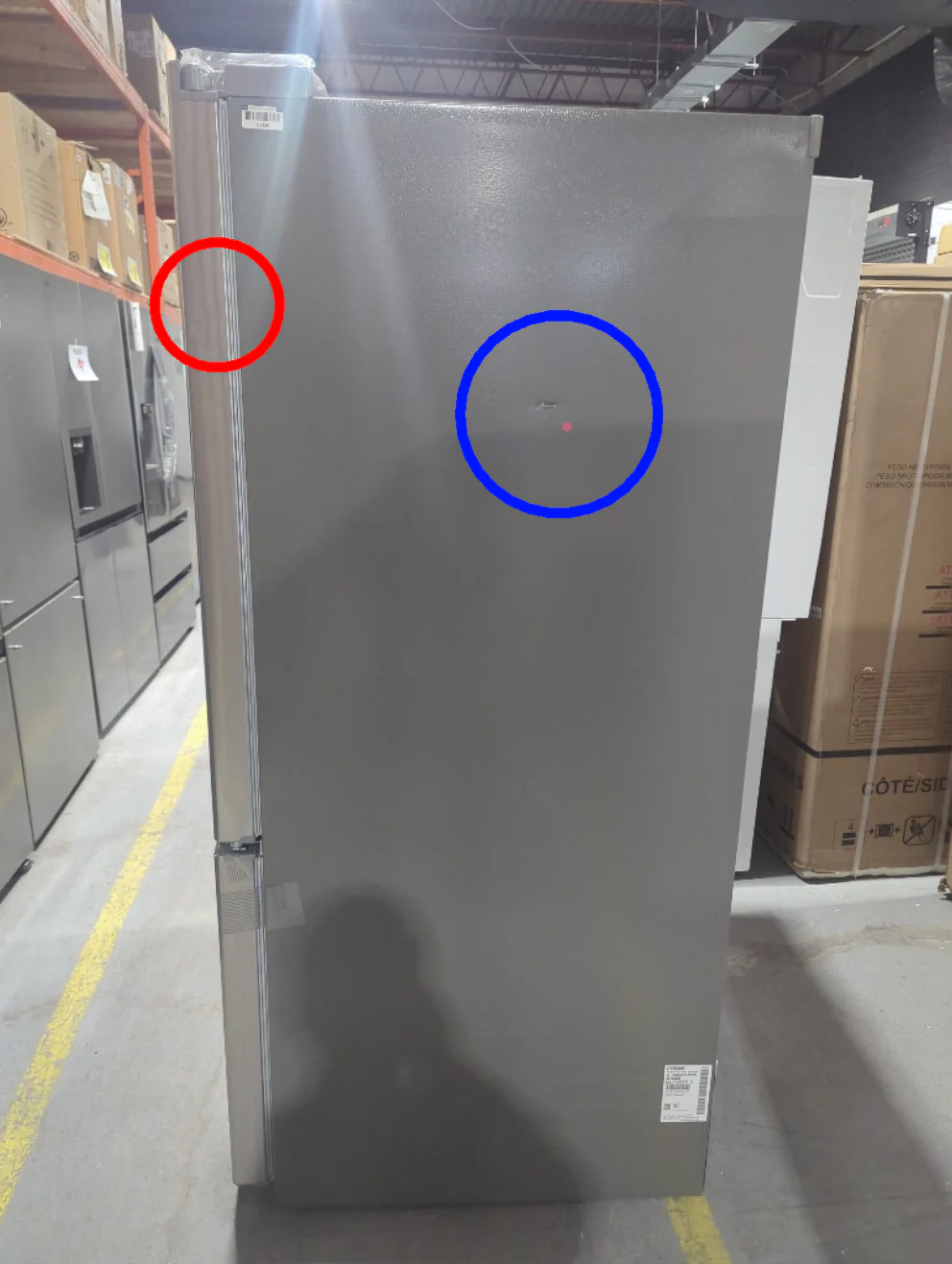 LF29T6000S - REFRIGERATORS - LG - French 3-Door - Stainless Steel - Open Box - Image 3