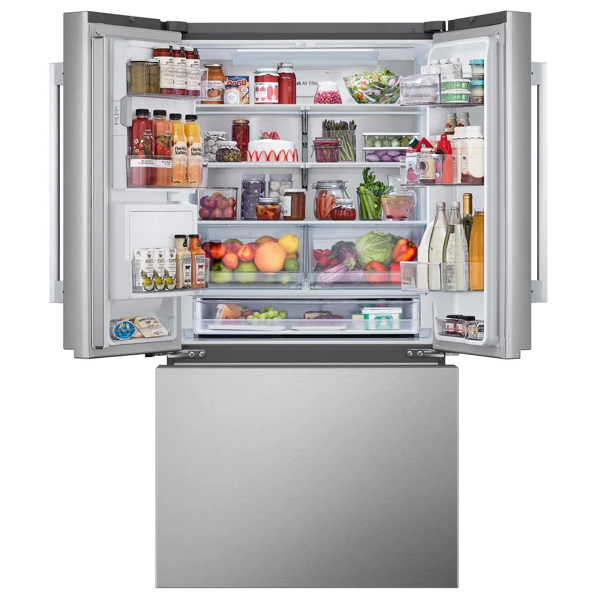 LF31WSH63S - REFRIGERATORS - LG - French 3-Door - Stainless Steel - Open Box - Image 2