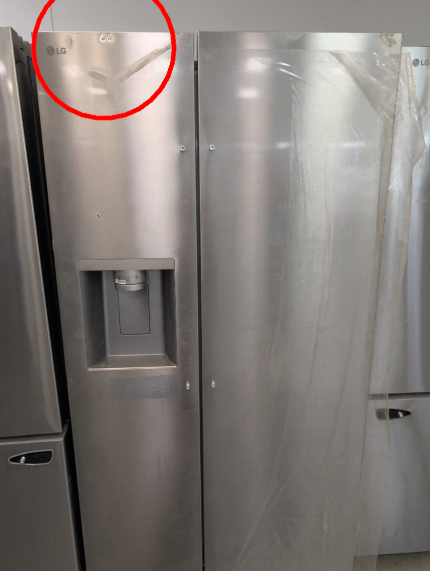 LL27T3530S - REFRIGERATORS - LG - Side by side - Stainless Steel - Open Box - Image 3