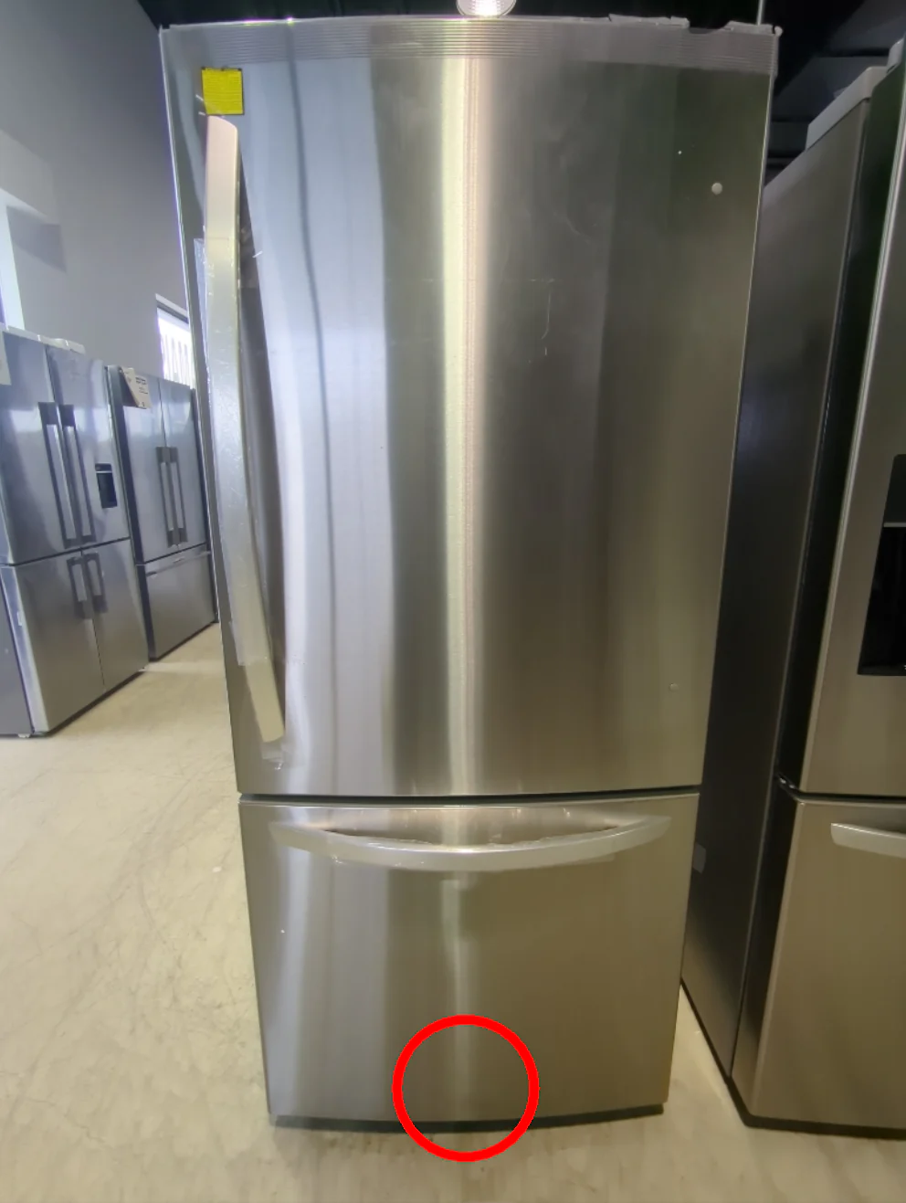 LRDNS2200S - REFRIGERATORS - LG - Bottom Freezer - Stainless Steel - Open Box - Image 2