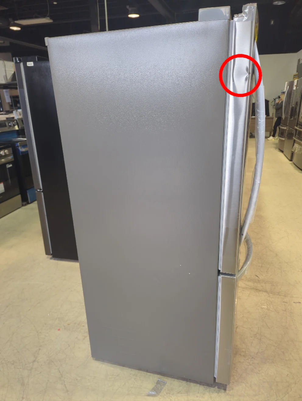LRDNS2200S - REFRIGERATORS - LG - Bottom Freezer - Stainless Steel - Open Box - Image 4
