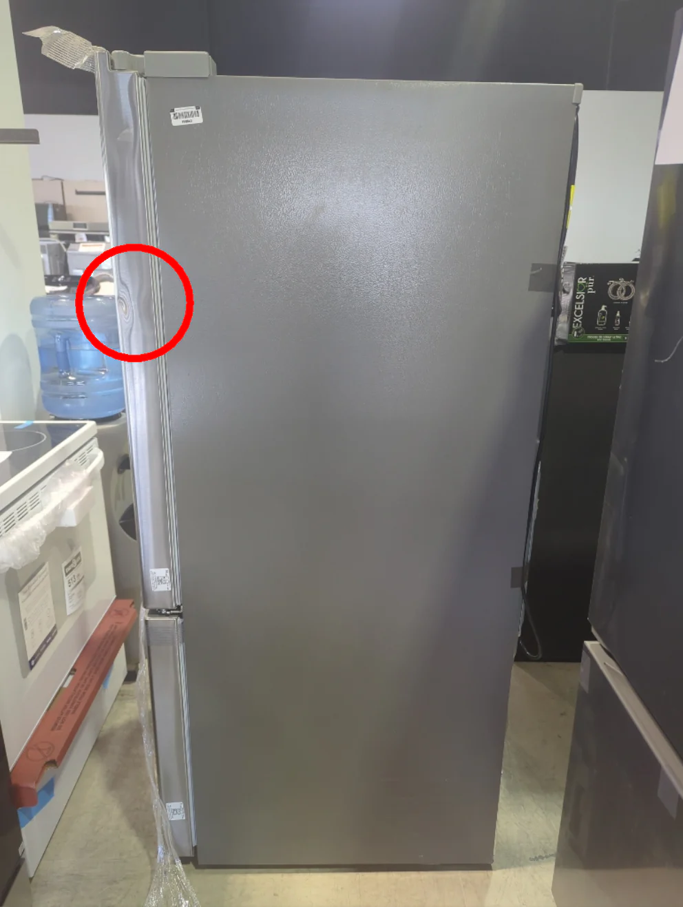 LRDNS2200S - REFRIGERATORS - LG - Bottom Freezer - Stainless Steel - Open Box - Image 3