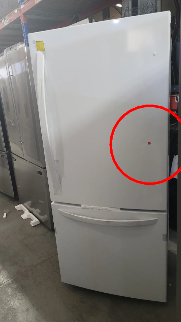 LRDNS2200W - REFRIGERATORS - LG - Bottom Freezer - White - Open Box - Image 3