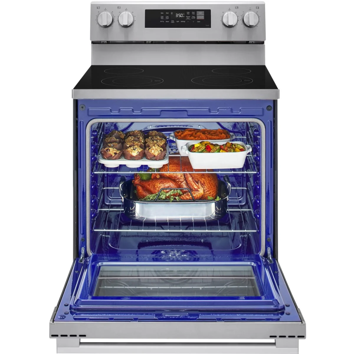 LREN6321YE - RANGES - LG - Electric - Stainless Steel - Open Box - Image 3